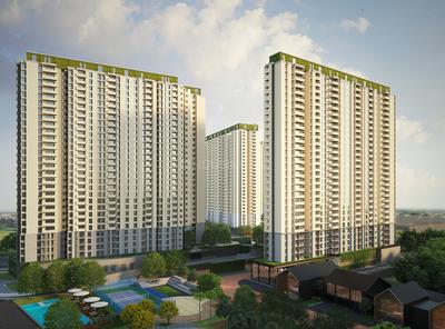 Gallery Cover Image of 1093 Sq.ft 2 BHK Apartment for buy in Kannamangala for 6237100