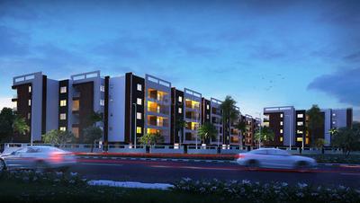 Gallery Cover Image of 525 Sq.ft 2 BHK Apartment for buy in Basapura for 10500000