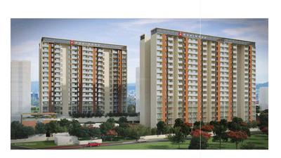Gallery Cover Image of 1458 Sq.ft 3 BHK Apartment for buy in Kohinoor Presindentia, Ghorpadi for 10500000