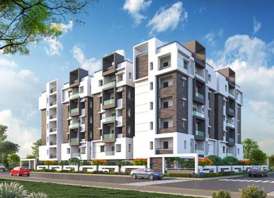 Gallery Cover Image of 1580 Sq.ft 3 BHK Apartment for buy in Mahathi Jaswitha Cyber Connect, Kondapur for 10147200