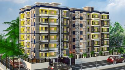 Gallery Cover Image of 848 Sq.ft 2 BHK Apartment for buy in Kaliganj for 1271152