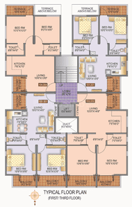 Gallery Cover Image of 734 Sq.ft 2 BHK Apartment for buy in Tirupati Shridhi, Dhanori for 4200000
