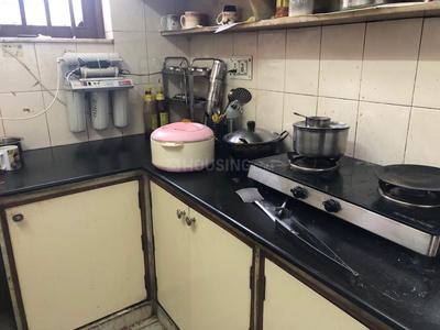 Kitchen Image of Raunak PG in Pitampura