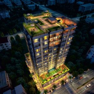 Gallery Cover Image of 1195 Sq.ft 3 BHK Apartment for buy in Paradigm Nivan, Khar West for 60500000