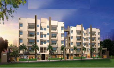 Gallery Cover Image of 1228 Sq.ft 3 BHK Apartment for buy in Webstar Serene, Garfa for 6400000