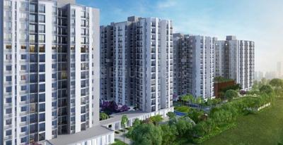 Gallery Cover Image of 1215 Sq.ft 3 BHK Apartment for buy in Hanspukuria for 5700000