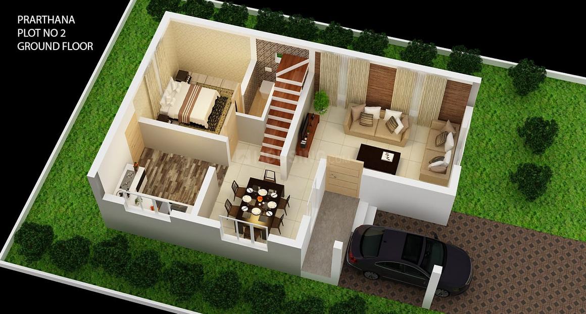 Floor Plan Floor Plan Image of 1500 Sq.ft 3 BHK Independent House for buy in Mankavu for 5000000
