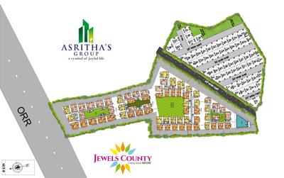 Gallery Cover Image of 1212 Sq.ft 2 BHK Apartment for buy in Krishna Reddy Pet for 3636000