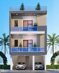 Gallery Cover Image of 1050 Sq.ft 2 BHK Independent Floor for buy in Crossings Republik for 2550000