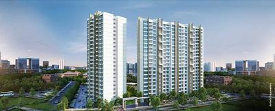 Gallery Cover Image of 452 Sq.ft 1 BHK Apartment for buy in Thane West for 7200000