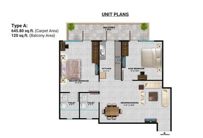 2 BHK Apartment