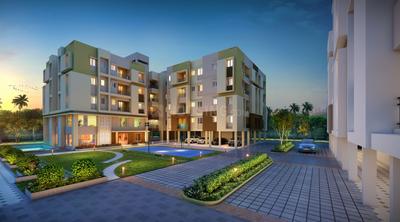 Gallery Cover Image of 1050 Sq.ft 3 BHK Apartment for buy in Narendrapur for 2887500