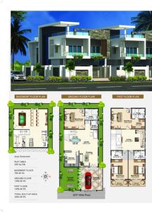 Gallery Cover Image of 3292 Sq.ft 4 BHK Villa for buy in Bandlaguda Jagir for 20000000