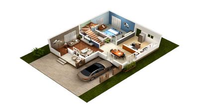 Gallery Cover Image of 2100 Sq.ft 4 BHK Villa for buy in Ollur for 7000000