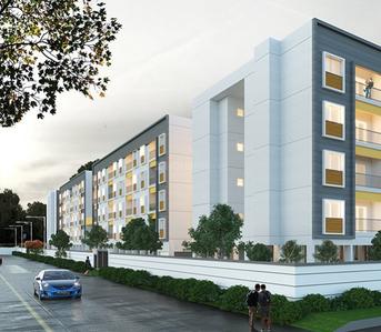 Gallery Cover Image of 839 Sq.ft 2 BHK Apartment for buy in Padapai for 3700000