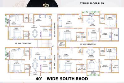 Sq Ft Bhk Flats In Narsingi 1650 Sqft BHK Flat For Sale In