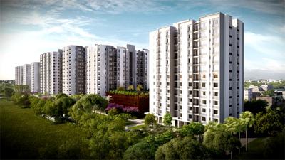 Gallery Cover Image of 891 Sq.ft 2 BHK Apartment for buy in Hanspukuria for 4200000