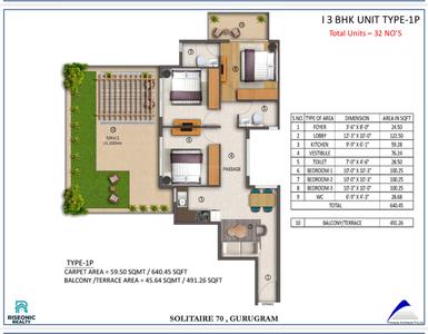 3 BHK Flat