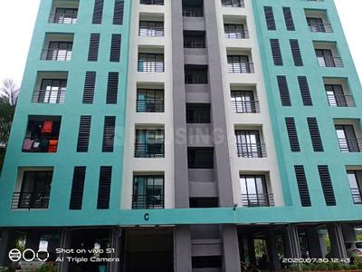 Gallery Cover Image of 630 Sq.ft 1 BHK Apartment for buy in Ram Laxman Sadguru Residency, Shilphata for 3500000