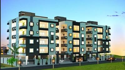 Gallery Cover Image of 1100 Sq.ft 2 BHK Apartment for buy in Swaraj Nagar for 4100000