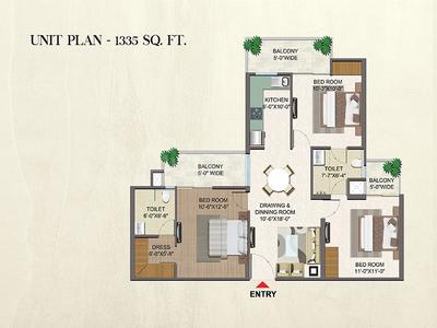 3 BHK Flat