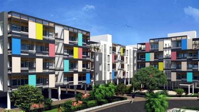Gallery Cover Image of 927 Sq.ft 2 BHK Apartment for buy in S And P Essense, Kil Ayanambakkam for 4148000