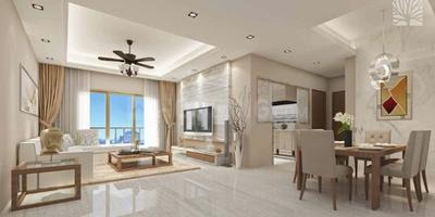 Gallery Cover Image of 1155 Sq.ft 3 BHK Apartment for buy in Siddha Seabrook Apartment, Kandivali West for 22700000
