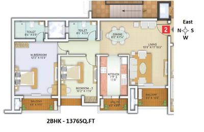 2 BHK Apartment
