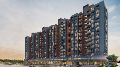 Gallery Cover Image of 1050 Sq.ft 2 BHK Apartment for buy in Shela for 3200000