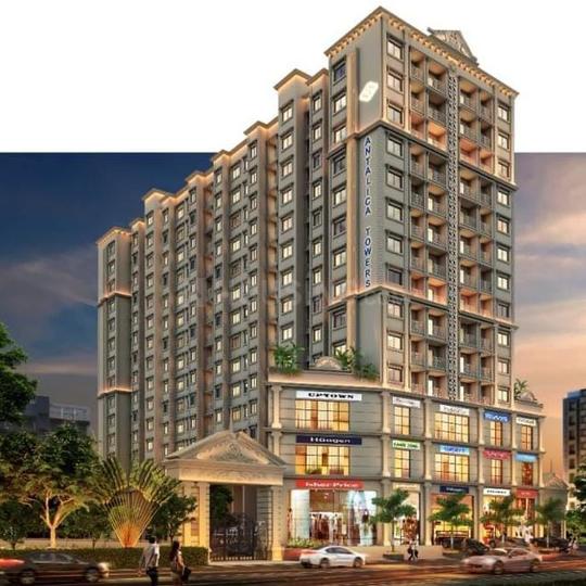 626 Sqft 1 BHK Flat for sale in Antalica Tower Ambernath East, Thane