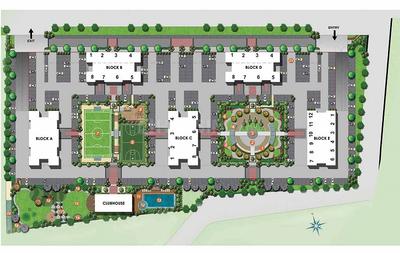 Gallery Cover Image of 643 Sq.ft 2 BHK Apartment for buy in Bhiwandi for 4645000