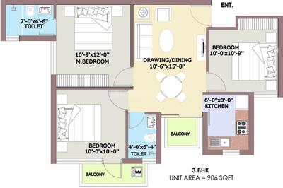 3 BHK Flat