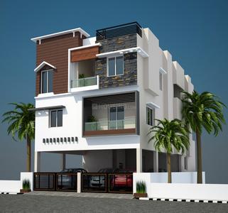 Gallery Cover Image of 720 Sq.ft 2 BHK Apartment for buy in Kolathur for 5180000