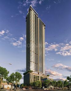 Gallery Cover Image of 690 Sq.ft 1 BHK Apartment for buy in Kalpataru Elegante, Kandivali East for 11300000