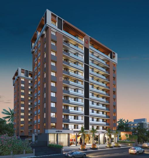 3 BHK 1285 Sqft Apartment for sale at Dindoli, Surat Property ID