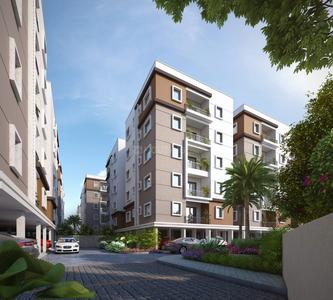 Gallery Cover Image of 1530 Sq.ft 3 BHK Apartment for buy in Kollur for 6150000