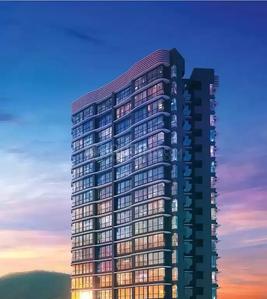 Gallery Cover Image of 350 Sq.ft 1 BHK Apartment for buy in Terrapolis Marathon Millennia 2, Mulund West for 8100000