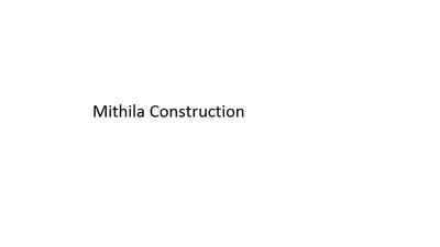 Mithila Construction logo