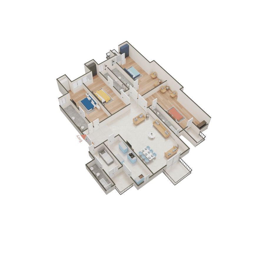 Jaypee Kensington Park Apartments - Image 63