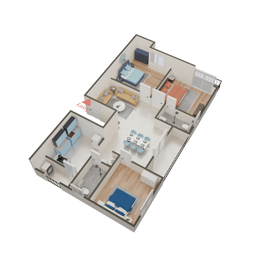 Sun Affordable Flats - Image 66