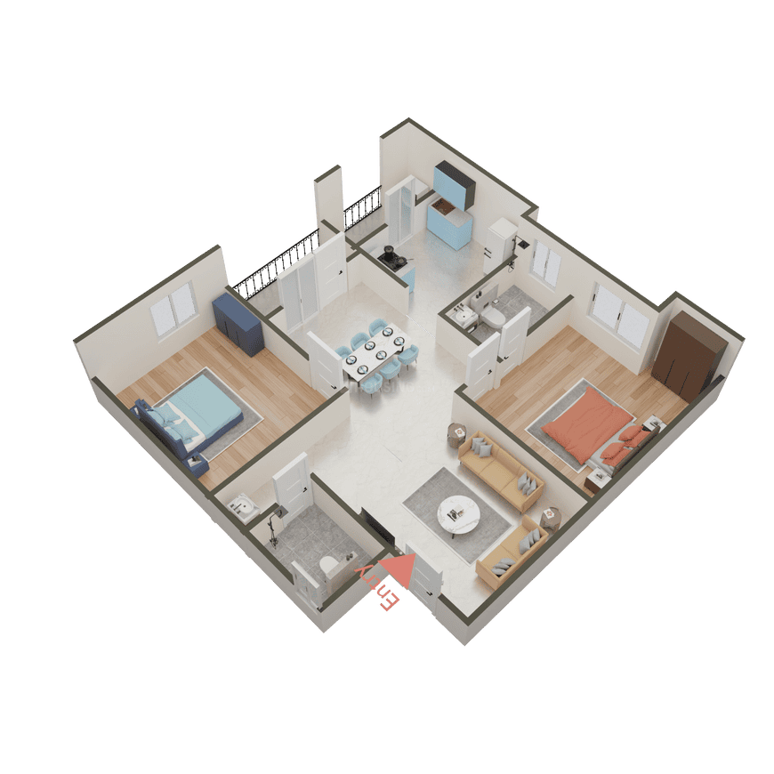 Sun Affordable Flats - Image 44