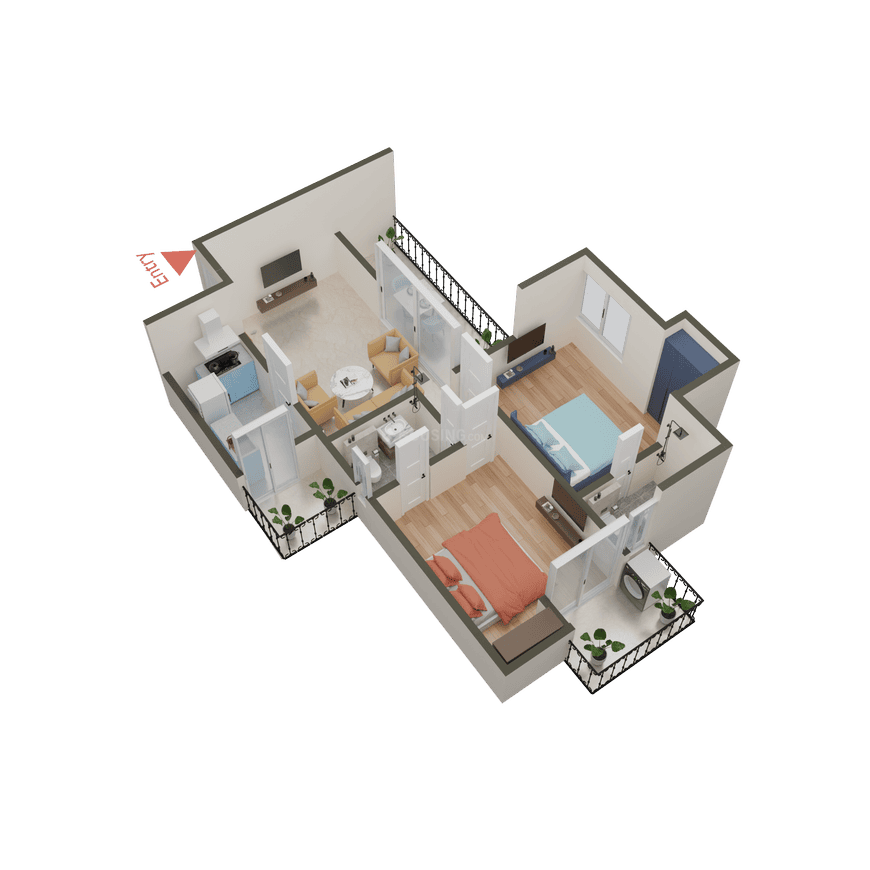 Town White Orchid - Image 24