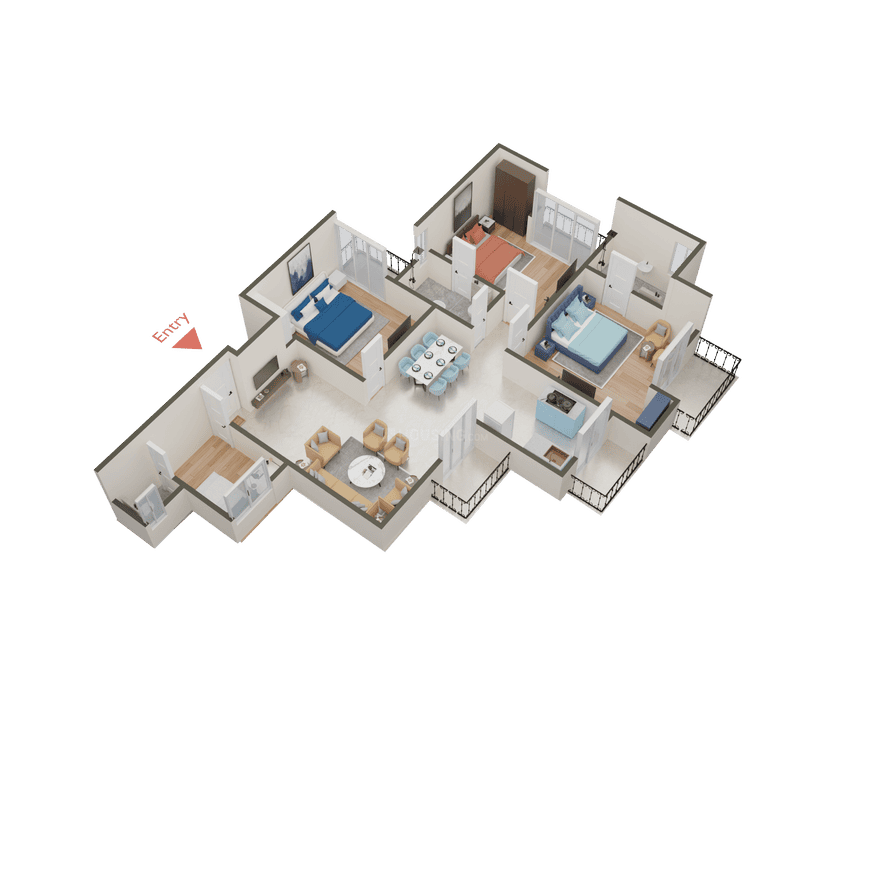 Amrapali Princely Estate - Image 71