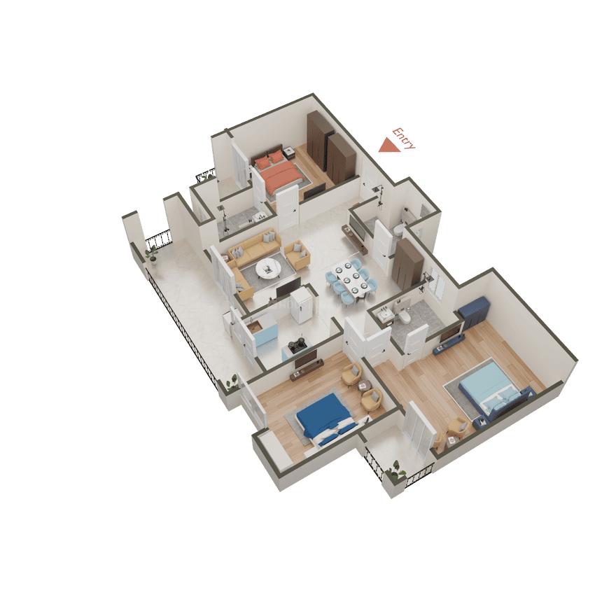 Nimbus The Express Park View II Low Rise Apartments - Image 52