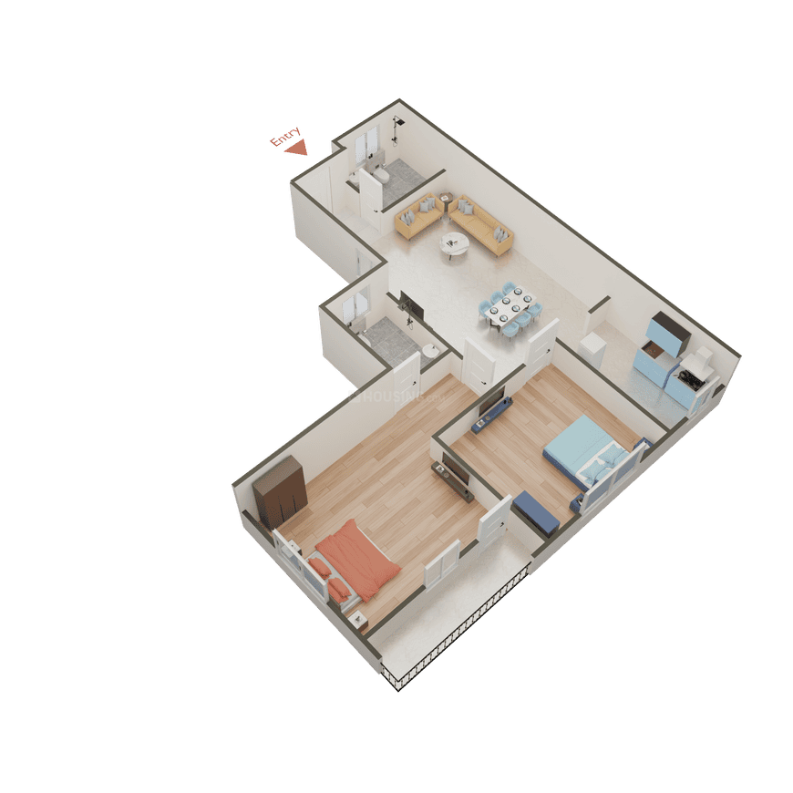 Marshal Green View Apartment - Image 4