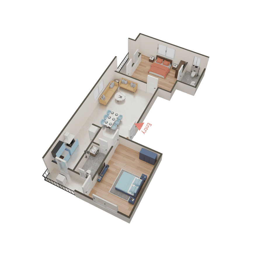 Marshal Green View Apartment - Image 10