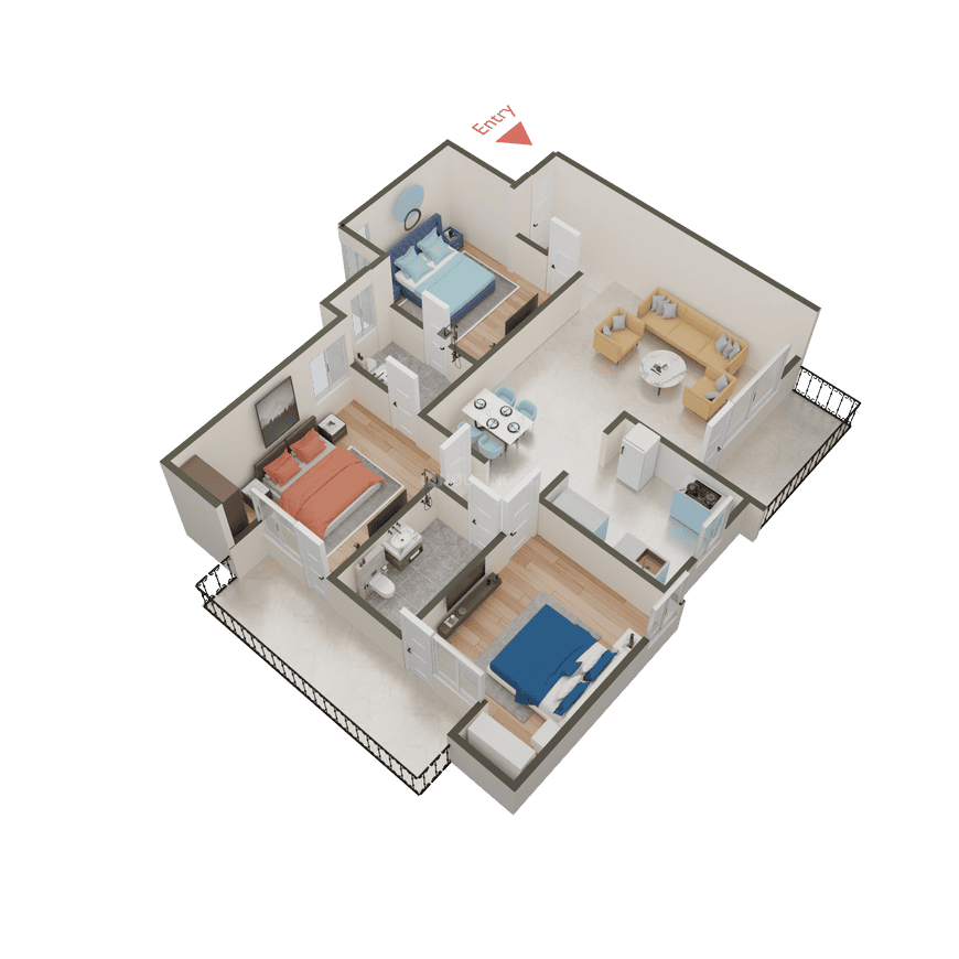 Purvanchal Royal Park - Image 36