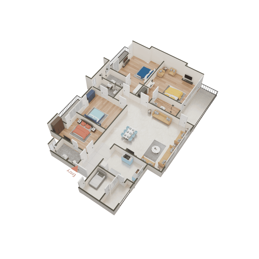 Jaypee Klassic Heights - Image 64