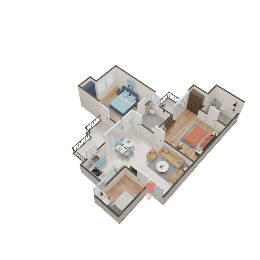 Amrapali Princely Estate - Image 58