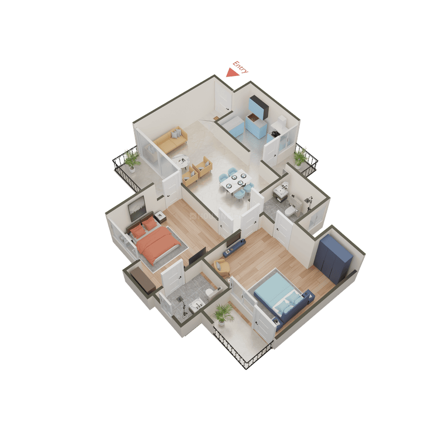 Sikka Kaamya Greens - Image 56